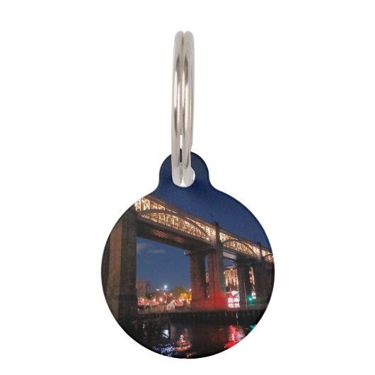 Lights under the bridge ペット　ネームタグ (正面)