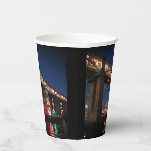 Lights under the bridge 紙コップ (右)