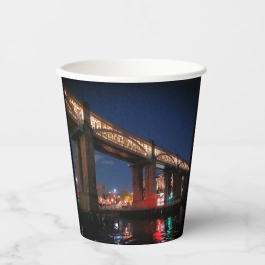 Lights under the bridge 紙コップ (正面)