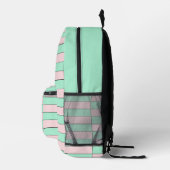  Lightweight Backpacks for students プリントバックパック (右)