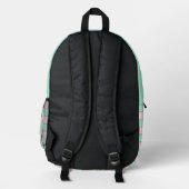  Lightweight Backpacks for students プリントバックパック (裏面)