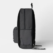 Lightweight Trail white gray black Hiking Backpack プリントバックパック (右)