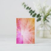 Lightworkerの*~*エネルギー治療師光線の治療手 名刺 (スタンド正面)