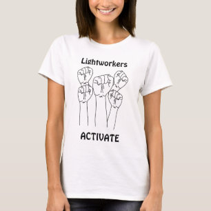 Lightworkersのアクティブ化 Tシャツ
