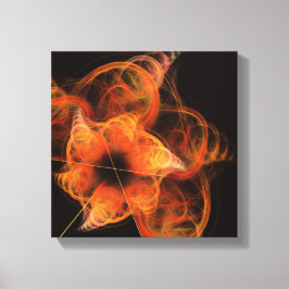 Lightworks抽象芸術アートブラックとホワイト キャンバスプリント