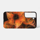 Lightworks Abstract Art Fractal of Fiery Energy Samsung Galaxyケース (裏面横)