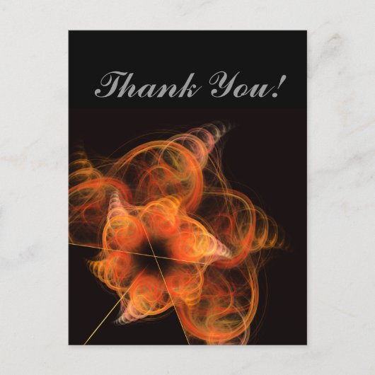 Lightworks Thank Youポストカード ポストカード (正面)