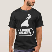 Ligier Gitanes F1 team logo 1975-1980 &x27;Gypsy d Tシャツ (正面)