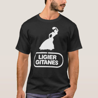 Ligier Gitanes F1 team logo 1975-1980 &x27;Gypsy d Tシャツ
