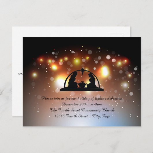 LiGitesの休日出生 – クリスマスポストカード (正面/裏面)