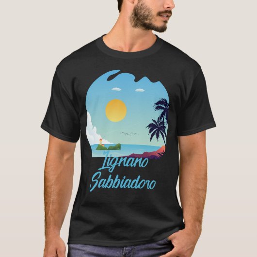 Lignano Sabbiadoroこれは必要ではない Tシャツ (正面)
