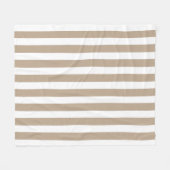 Ligne beige フリースブランケット (正面(横))