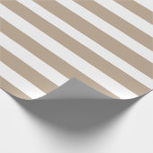 Ligne beige ラッピングペーパー (角)