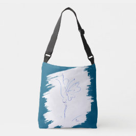 Ligne bleu 1 クロスボディバッグ