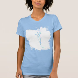 Ligne bleu 3 tシャツ
