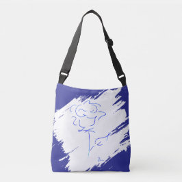 Ligne bleu 4 クロスボディバッグ