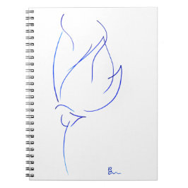 Ligne bleu 6 ノートブック