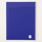 Lignes bleues 2 Agenda プランナー手帳 (裏面)