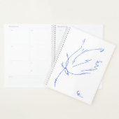 Lignes bleues 2 Agenda プランナー手帳 (ディスプレー)
