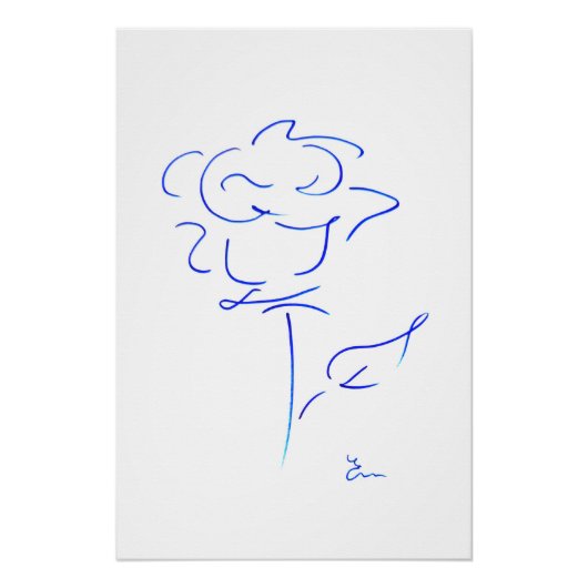 Lignes bleues 4 ポスター (正面)