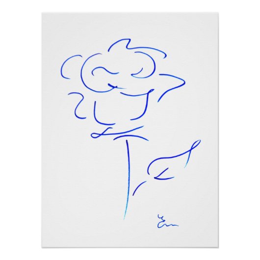 Lignes bleues 4 ポスター (正面)