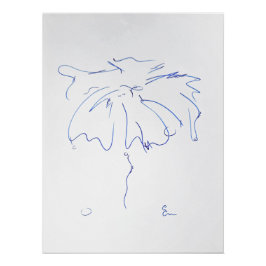 Lignes bleues 5 ポスター