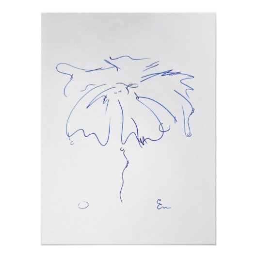 Lignes bleues 5 ポスター (正面)