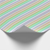 lignes couleurs pastels ラッピングペーパー (角)