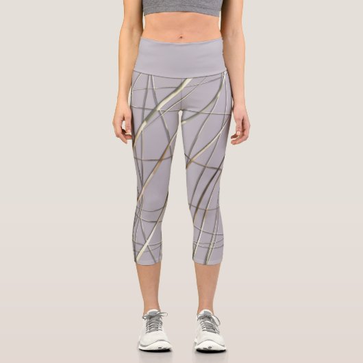 Lignes en relief カプリレギンス (正面)