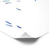 Lignes pleureuses, série "Traits simples" ポスター (コーナー)