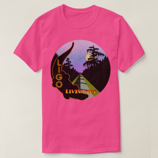 LIGOリビンストンブルーTシャツ Tシャツ (デザイン正面)
