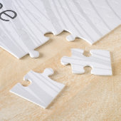 Liguria Retro Olive Italy Vintage Holiday Souvenir ジグソーパズル (側面)