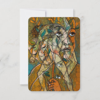 Ligustri、無限ドットby After Francis Picabia サンキューカード