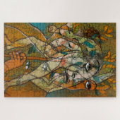 Ligustri、無限ドットby After Francis Picabia ジグソーパズル (横)