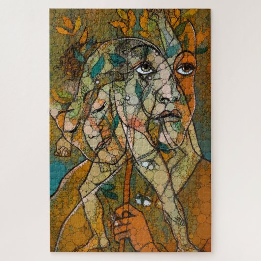 Ligustri、無限ドットby After Francis Picabia ジグソーパズル (縦)