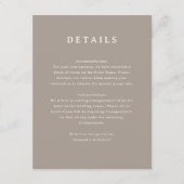 Lihueの結婚エンクロージャカード エンクロージャーカード (正面)