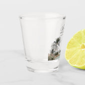 Lihueカウアイ写真結婚式の引き出物応援ショットグラス ショットグラス (左)