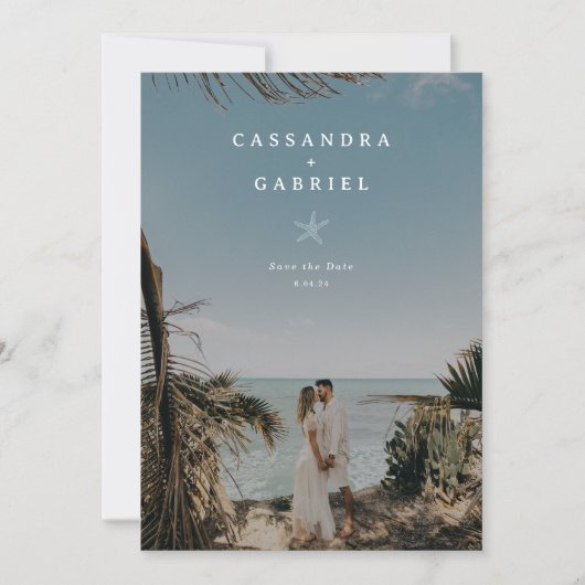 Lihue結婚式の日付を保存 セーブザデート (正面)