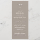 Lihue結婚's Dinner Menu メニュー (正面)