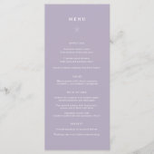 Lihue結婚's Dinner Menu メニュー (正面)