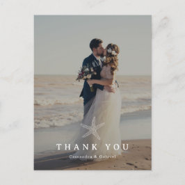 Lihue 結婚's Photo Thank Youポストカード ポストカード