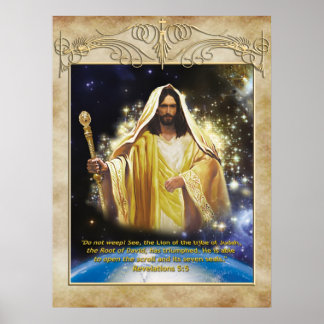 Liion Of The Tribe Judahポスター ポスター