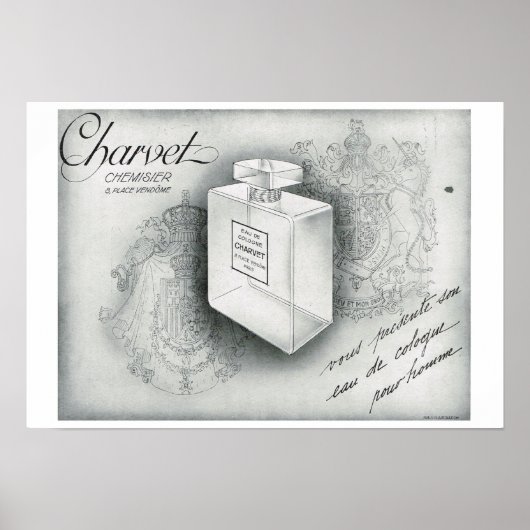 L'Iiustration 1931, Charvet ポスター (正面)