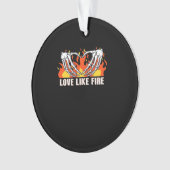 Likeクラシック – スケルトンハンドハート オーナメント (正面)