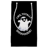 Likeトータルドーおもしろいド幽霊プンダークBG スモールペーパーバッグ (正面)