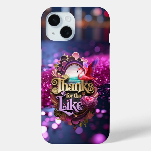 Like感謝していiphoneケース Case-Mate iPhoneケース (裏面)