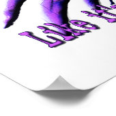 Like態度は悪い太陽の顔ポスター ポスター (角)