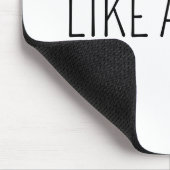 Like A Boss | 面白い上司の仕事のユーモア マウスパッド (コーナー)