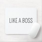 Like A Boss | 面白い上司の仕事のユーモア マウスパッド (マウス)