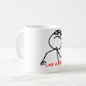 LIKE A BOSS Tasse コーヒーマグカップ (正面左)